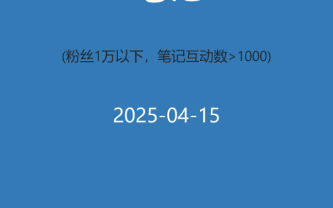 小红书今天低粉爆文笔记